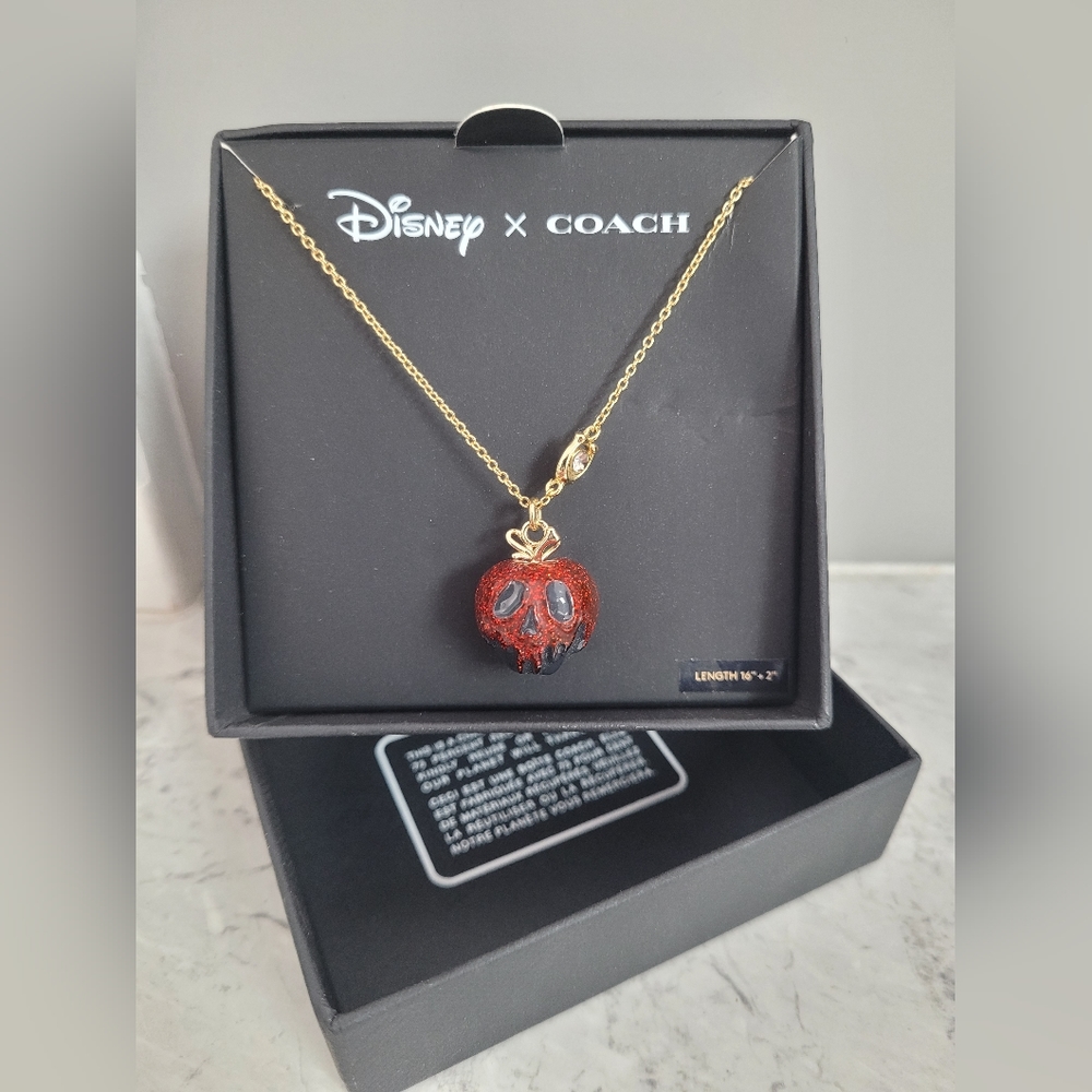 Disney x Coach Poison Apple Necklace